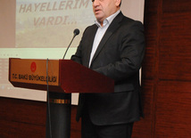 An event in Turkish Embassy in Baku in connection with 21st anniversary of Khojaly tragedy. Azerbaijan, Feb.22, 2013