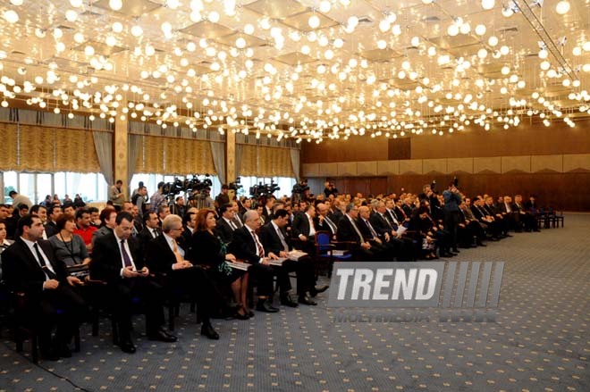 Book "Olympic movement in Azerbaijan: constantly at high level" presented. Baku, Azerbaijan, Feb.23, 2013 