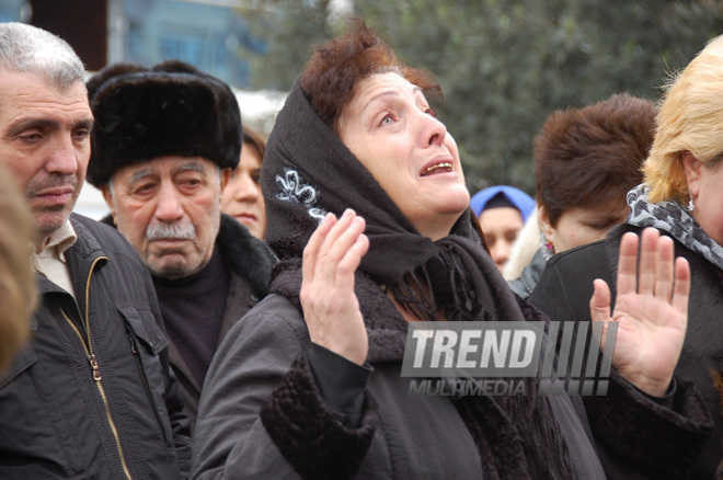 Azerbaijani public reveres memory of Khojaly genocide victims. Baku, Azerbaijan, Feb.26, 2013