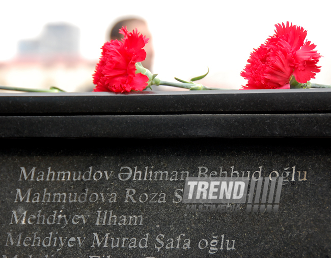 Azerbaijani public reveres memory of Khojaly genocide victims. Baku, Azerbaijan, Feb.26, 2013