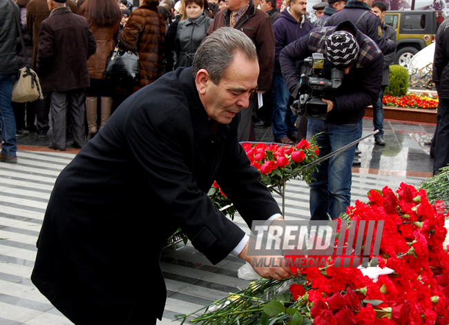 Azerbaijani public reveres memory of Khojaly genocide victims. Baku, Azerbaijan, Feb.26, 2013