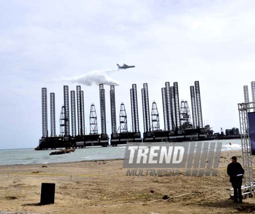 ‘Caspian-2013’ large-scale tactical exercises with participation of Emergency Situations Ministry’s forces. Baku, Azerbaijan, March 13, 2013 
