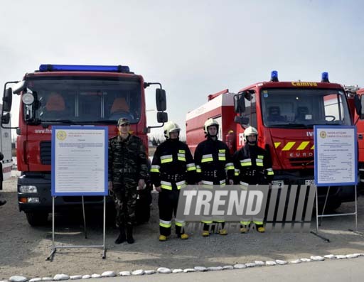 ‘Caspian-2013’ large-scale tactical exercises with participation of Emergency Situations Ministry’s forces. Baku, Azerbaijan, March 13, 2013 
