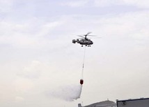 ‘Caspian-2013’ large-scale tactical exercises with participation of Emergency Situations Ministry’s forces. Baku, Azerbaijan, March 13, 2013 