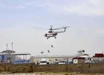 ‘Caspian-2013’ large-scale tactical exercises with participation of Emergency Situations Ministry’s forces. Baku, Azerbaijan, March 13, 2013 