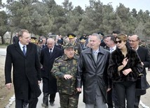 ‘Caspian-2013’ large-scale tactical exercises with participation of Emergency Situations Ministry’s forces. Baku, Azerbaijan, March 13, 2013 