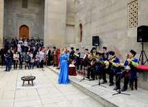 Novruz mood in Icherisheher. Baku, Azerbaijan, March 15, 2013