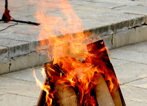 Novruz mood in Icherisheher. Baku, Azerbaijan, March 15, 2013