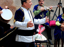 Novruz mood in Icherisheher. Baku, Azerbaijan, March 15, 2013