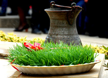 Novruz mood in Icherisheher. Baku, Azerbaijan, March 15, 2013