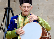 Novruz mood in Icherisheher. Baku, Azerbaijan, March 15, 2013