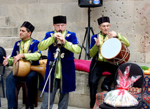 Novruz mood in Icherisheher. Baku, Azerbaijan, March 15, 2013