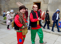 Novruz mood in Icherisheher. Baku, Azerbaijan, March 15, 2013