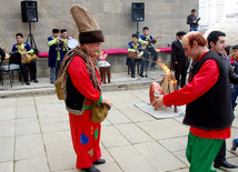 Novruz mood in Icherisheher. Baku, Azerbaijan, March 15, 2013