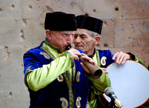 Novruz mood in Icherisheher. Baku, Azerbaijan, March 15, 2013