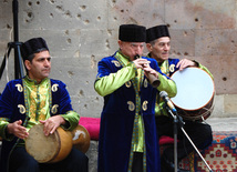 Novruz mood in Icherisheher. Baku, Azerbaijan, March 15, 2013