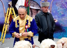 Azerbaijani traditions during Novruz holiday. Baku, Azerbaijan, March 19, 2013