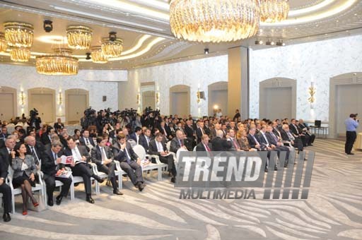 Presentation of 'The Business Year' magazine's issue on Azerbaijan. Baku, Azerbaijan, Apr.04, 2013