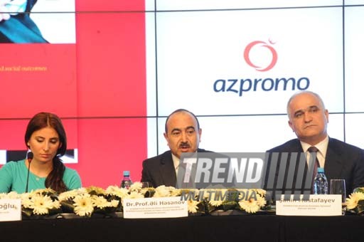 Presentation of 'The Business Year' magazine's issue on Azerbaijan. Baku, Azerbaijan, Apr.04, 2013