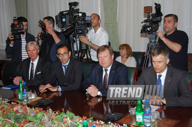 SOCAR and Statoil sign memorandum of understanding on prospective structures Zafar and Mashal. Baku, Azerbaijan, Apr.08, 2013 