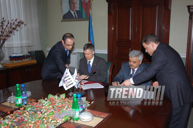 SOCAR and Statoil sign memorandum of understanding on prospective structures Zafar and Mashal. Baku, Azerbaijan, Apr.08, 2013 