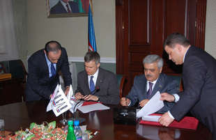 SOCAR and Statoil sign memorandum of understanding on prospective structures Zafar and Mashal. Baku, Azerbaijan, Apr.08, 2013 