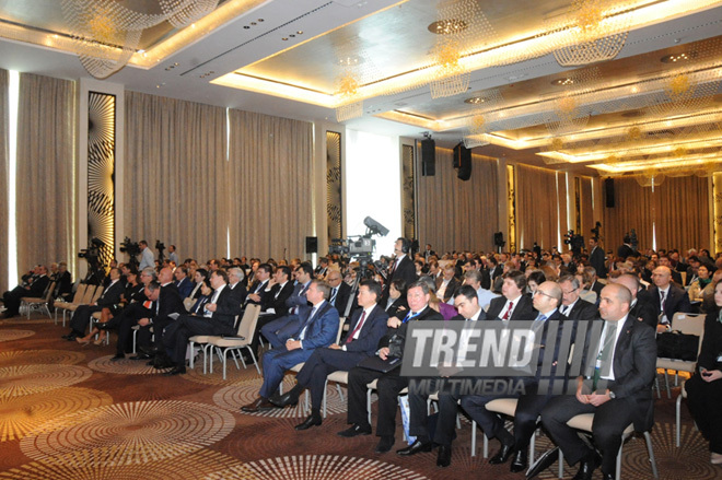 The first World Forum of MGIMO Alumni is being held in Azerbaijan. Baku, Azerbaijan, Apr.12, 2013
