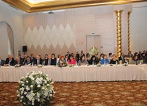 Presentation of the book "Heydar Aliyev's scientific heritage". Baku, Azerbaijan, Apr.24, 2013