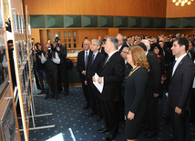 The conference entitled "Azerbaijan's national leader Heydar Aliyev's policy related to the Armenian-Azerbaijani Nagorno-Karabakh conflict, care for refugees and IDPs, and the role of Azerbaijan's government and international humanitarian organizations in solving their soicial problems". Baku, Azerbaijan, Apr.26, 2013