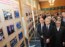 The conference entitled "Azerbaijan's national leader Heydar Aliyev's policy related to the Armenian-Azerbaijani Nagorno-Karabakh conflict, care for refugees and IDPs, and the role of Azerbaijan's government and international humanitarian organizations in solving their soicial problems". Baku, Azerbaijan, Apr.26, 2013