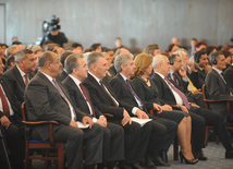 The conference entitled "Azerbaijan's national leader Heydar Aliyev's policy related to the Armenian-Azerbaijani Nagorno-Karabakh conflict, care for refugees and IDPs, and the role of Azerbaijan's government and international humanitarian organizations in solving their soicial problems". Baku, Azerbaijan, Apr.26, 2013