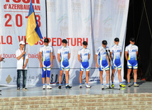 "Tour d'Azerbaidjan" beynəlxalq velosiped turunun açılış mərasimi. Bakı, Azərbaycan, 30 aprel 2013