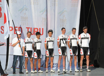 "Tour d'Azerbaidjan" beynəlxalq velosiped turunun açılış mərasimi. Bakı, Azərbaycan, 30 aprel 2013