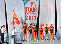 "Tour d'Azerbaidjan" beynəlxalq velosiped turunun açılış mərasimi. Bakı, Azərbaycan, 30 aprel 2013