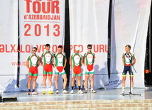 "Tour d'Azerbaidjan" beynəlxalq velosiped turunun açılış mərasimi. Bakı, Azərbaycan, 30 aprel 2013