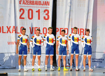 "Tour d'Azerbaidjan" beynəlxalq velosiped turunun açılış mərasimi. Bakı, Azərbaycan, 30 aprel 2013