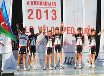 "Tour d'Azerbaidjan" beynəlxalq velosiped turunun açılış mərasimi. Bakı, Azərbaycan, 30 aprel 2013