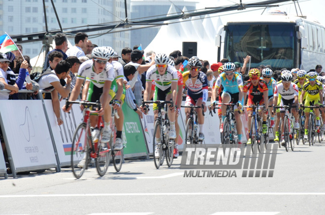 The first Azerbaijani professional cycling team "Synergy Baku Cycling Project" has completed its minimum task in the Tour d'Azerbaidjan international cycle tour. Baku, Azerbaijan, May 01, 2013