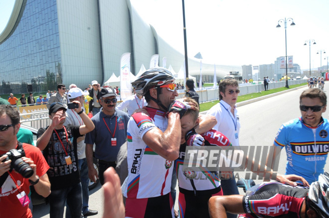 The first Azerbaijani professional cycling team "Synergy Baku Cycling Project" has completed its minimum task in the Tour d'Azerbaidjan international cycle tour. Baku, Azerbaijan, May 01, 2013