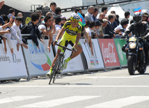 The first stage of the cycling race. Baku, Azerbaijan, May 01, 2013