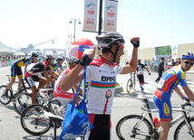 The first Azerbaijani professional cycling team "Synergy Baku Cycling Project" has completed its minimum task in the Tour d'Azerbaidjan international cycle tour. Baku, Azerbaijan, May 01, 2013