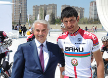 The first Azerbaijani professional cycling team "Synergy Baku Cycling Project" has completed its minimum task in the Tour d'Azerbaidjan international cycle tour. Baku, Azerbaijan, May 01, 2013