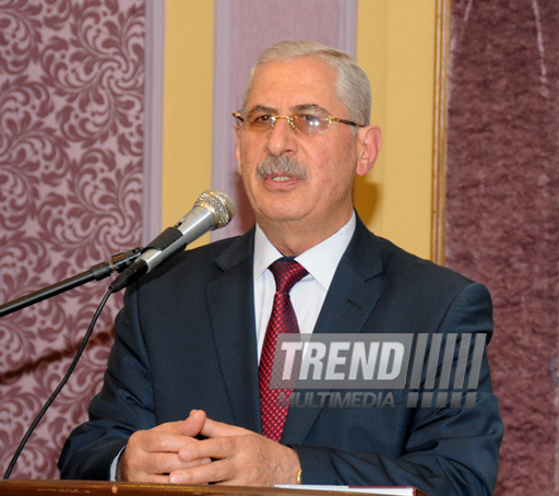 Presentation of the book 'Eternal life philosophy' dedicated to the national leader Heydar Aliyev. Baku, Azerbaijan, May 02, 2013