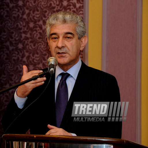 Presentation of the book 'Eternal life philosophy' dedicated to the national leader Heydar Aliyev. Baku, Azerbaijan, May 02, 2013