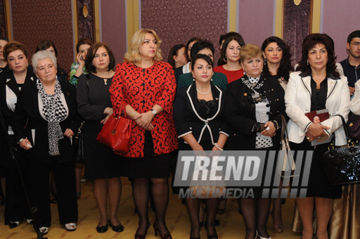 Presentation of the book 'Eternal life philosophy' dedicated to the national leader Heydar Aliyev. Baku, Azerbaijan, May 02, 2013