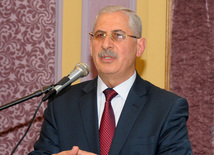 Presentation of the book 'Eternal life philosophy' dedicated to the national leader Heydar Aliyev. Baku, Azerbaijan, May 02, 2013