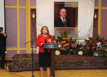 Deputy Speaker of the Azerbaijani Parliament Bahar Muradova. Baku, Azerbaijan, May 02, 2013