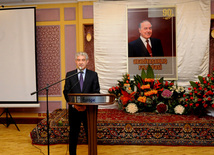 Executive Secretary of the New Azerbaijan Party Ali Ahmadov. Baku, Azerbaijan, May 02, 2013