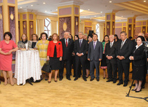 Presentation of the book 'Eternal life philosophy' dedicated to the national leader Heydar Aliyev. Baku, Azerbaijan, May 02, 2013