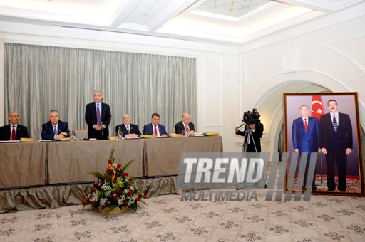 Presentation of the new edition of a two-volume book entitled "Heydar Aliyev in my life". Baku, Azerbaijan, May 03, 2013